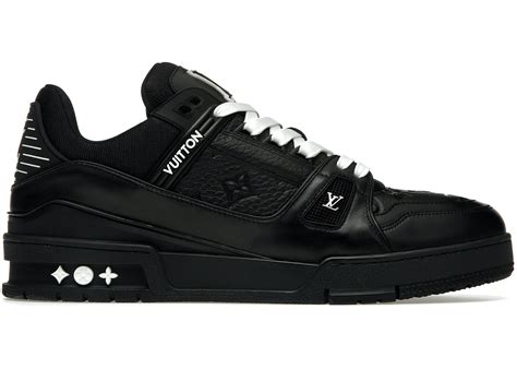 louis vuitton trainer total black|louis vuitton trainers.